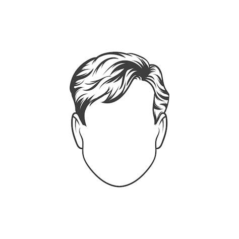 dessin cheveux homme|More.